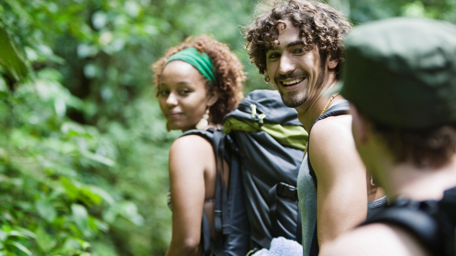 Group of hikers in Jamaica